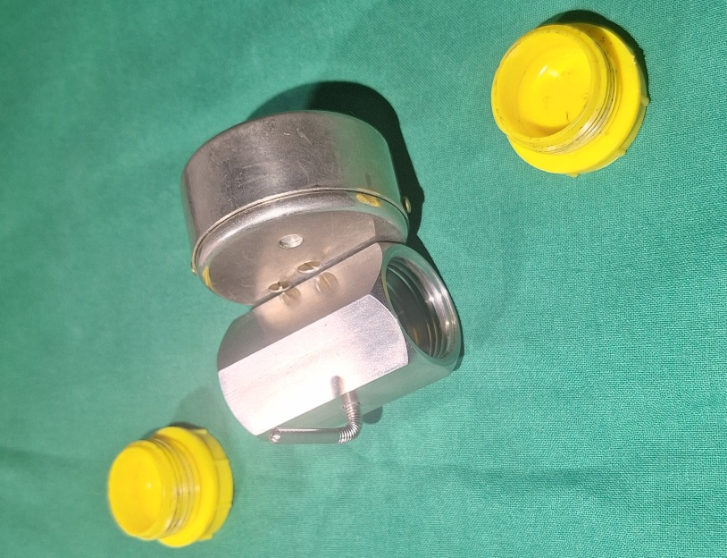 Umf�lladapter f�r Sauerstoff 200bar auf 200bar