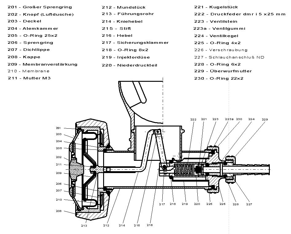 Niederdruckstufe Cyklon